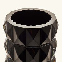 baccarat louxor vase small black