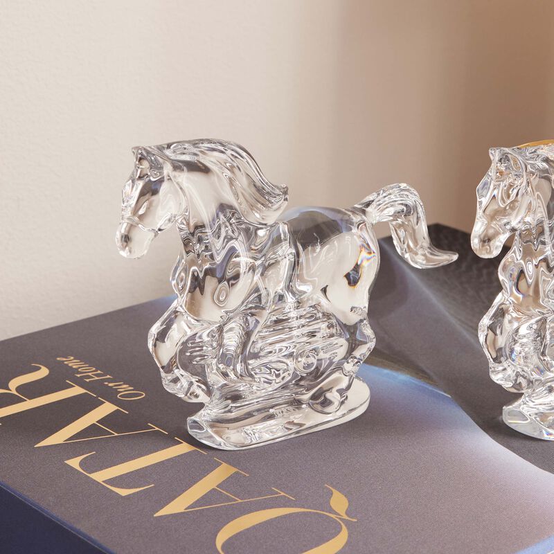 baccarat zodiaque horse 2026 figurine mini clear