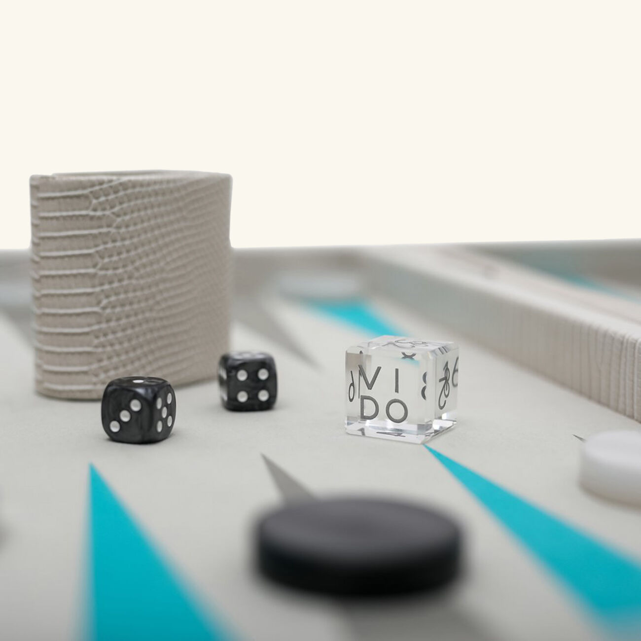 vido lizard backgammon set medium