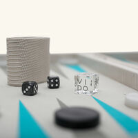 vido lizard backgammon set medium