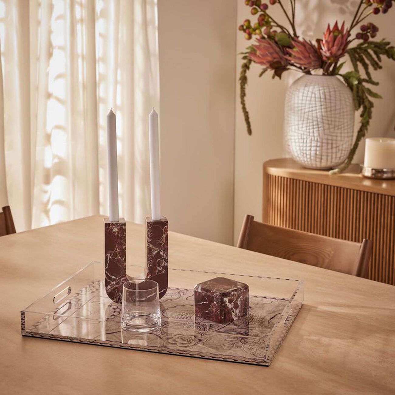 إيترو صينية بلوم مستطيلة كبيرة