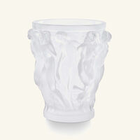 lalique bacchantes vase mini clear