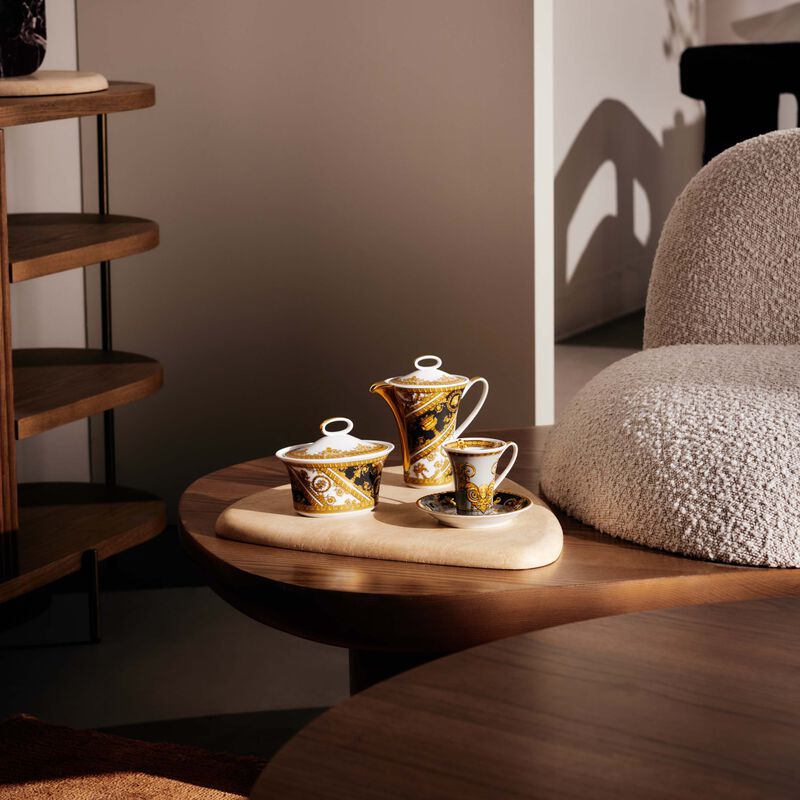 فيرساتشي إبريق الحليب آي لاف باروك أسود