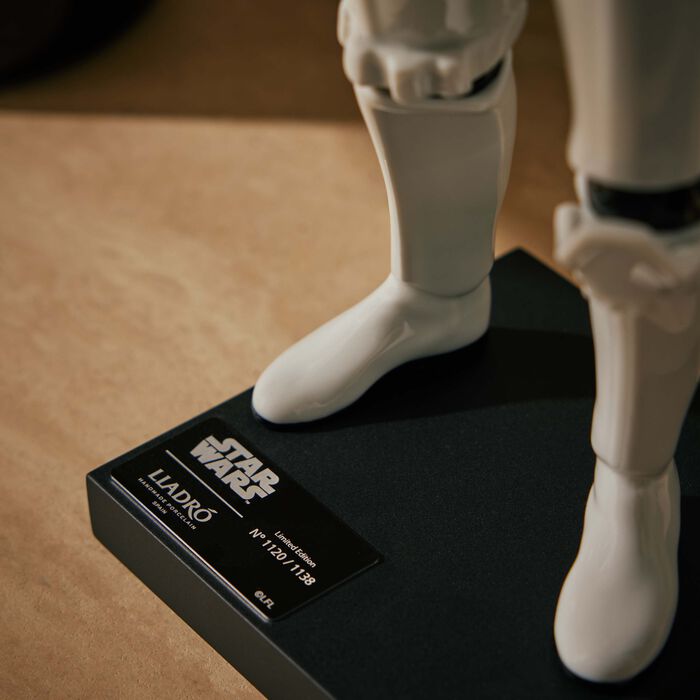 lladro stormtrooper sculpture large white limited edition