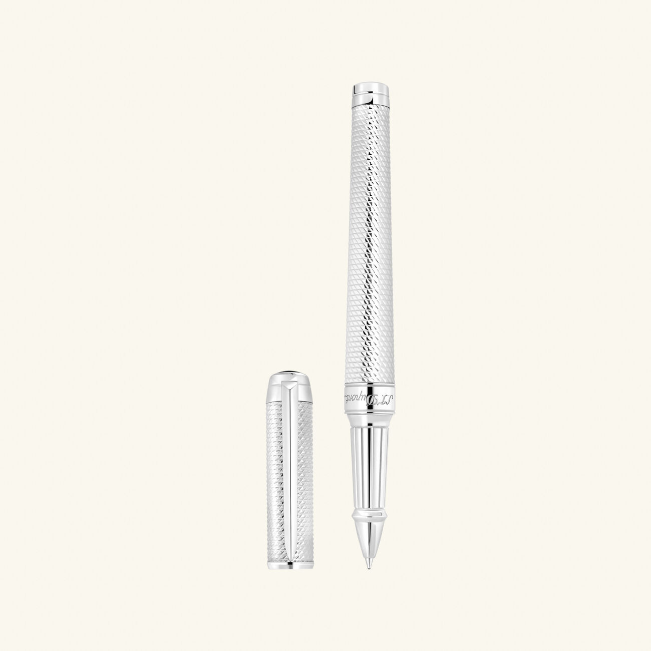 Line D Eternity Rollerball Pen Silver st dupont line d eternity rollerball pen silver
