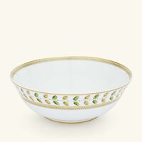 bernardaud constance bread butter plate round green 16cm