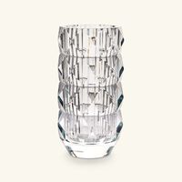 baccarat louxor vase rectangular small clear