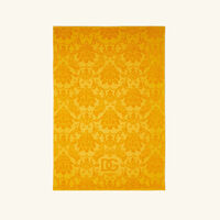 dolce gabbana casa cotton towels orange set of 5