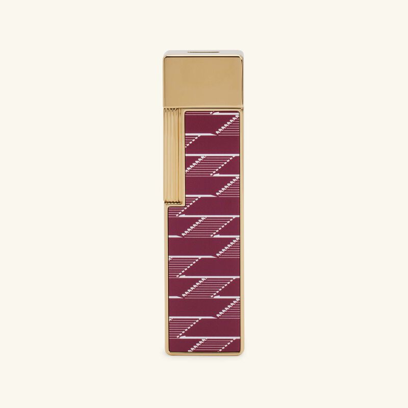 Monogram 1872 Lighter Burgundy st dupont monogram 1872 lighter burgundy