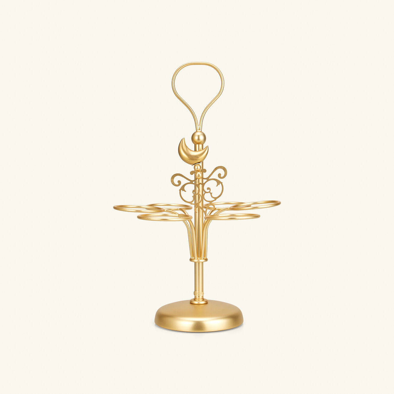 villari extravaganza coffee cup holder gold