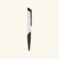 st dupont defi millennium ballpoint pen silver