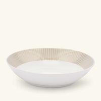 bernardaud sol soup plate round gold 19cm