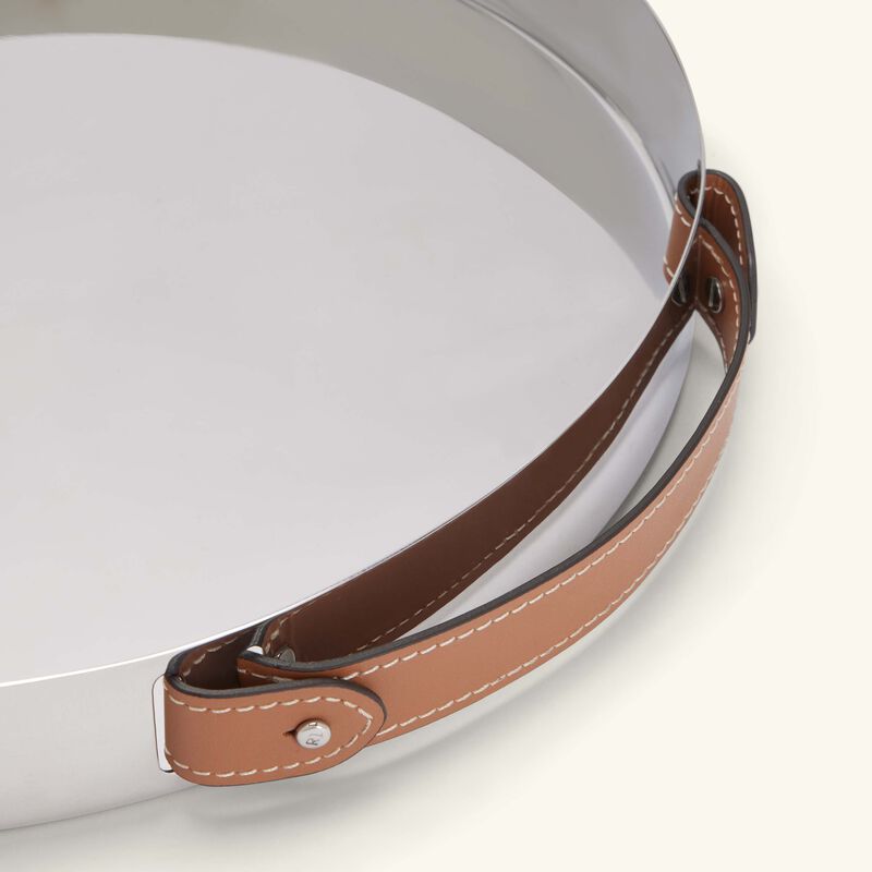 Wyatt Serving Tray Round Medium Silver ralph lauren home wyatt serving tray round medium silver