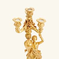 villari criteide candle holder green