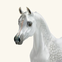 lladro arabian pure breed sculpture large white limited edition