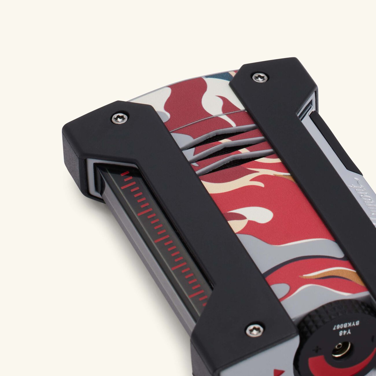 st dupont defi extreme lighter camo red
