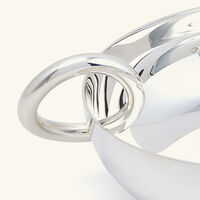 christofle vertigo serving bowl silver plated 14cm