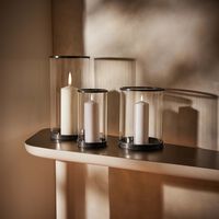 ralph lauren home penthouse modern hurricane candle holder medium