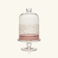 dimlaj nagham cake stand with lid clear 12cm