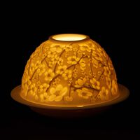 bernardaud cherry blossoms led lithophanie