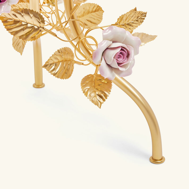 villari marie antoinette coffee table gold