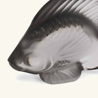 lalique fish figurine small clear