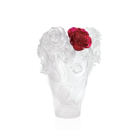 White Vase & Red Flower White Vase & Red Flower, small