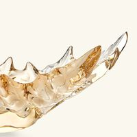 lalique champs lys es centerpiece gold