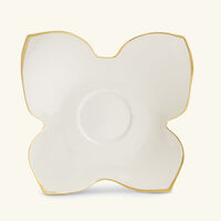 villari butterfly tea cup saucer white