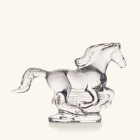 baccarat zodiaque horse 2026 figurine mini clear
