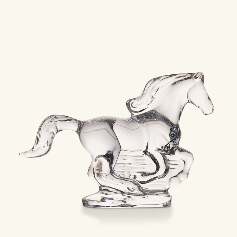 baccarat zodiaque horse 2026 figurine mini clear