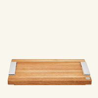 christofle royal chef cutting board rectangular medium brown