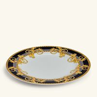 versace prestige gala dinner plate round black 27cm