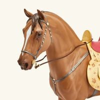 lladro karabakh horse sculpture large brown