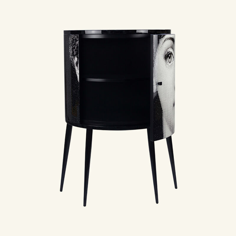 fornasetti silenzio consolle grey