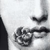 fornasetti tema e variazioni no 137 ashtray rectangular grey