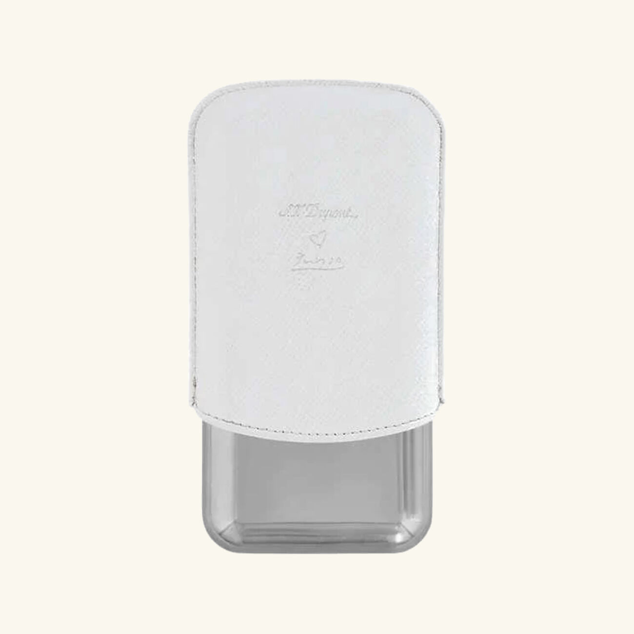 st dupont picasso triple cigar case white