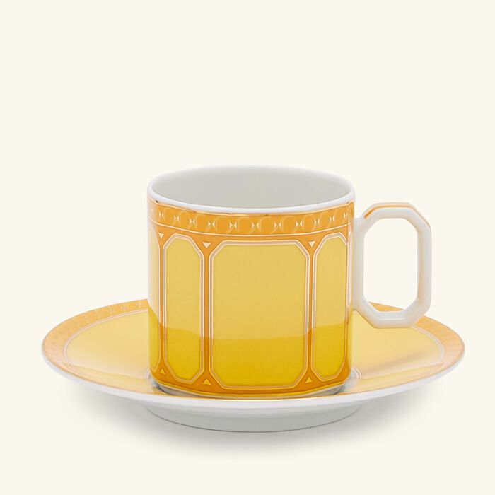 rosenthal signum jonquil coffee cup saucer yellow