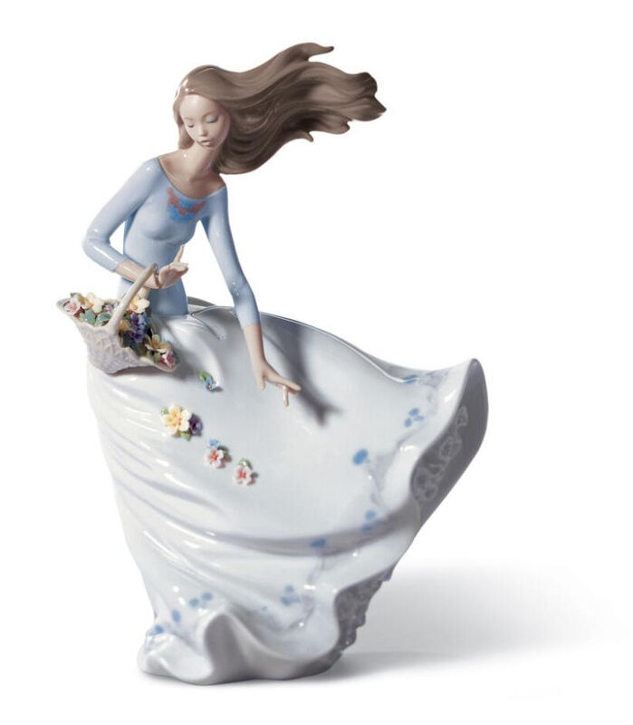 Petals Of The Wind Woman Figurine, large