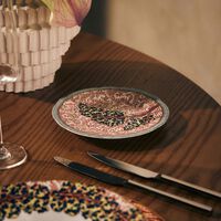bernardaud collection braqueni bread butter plate red 16cm