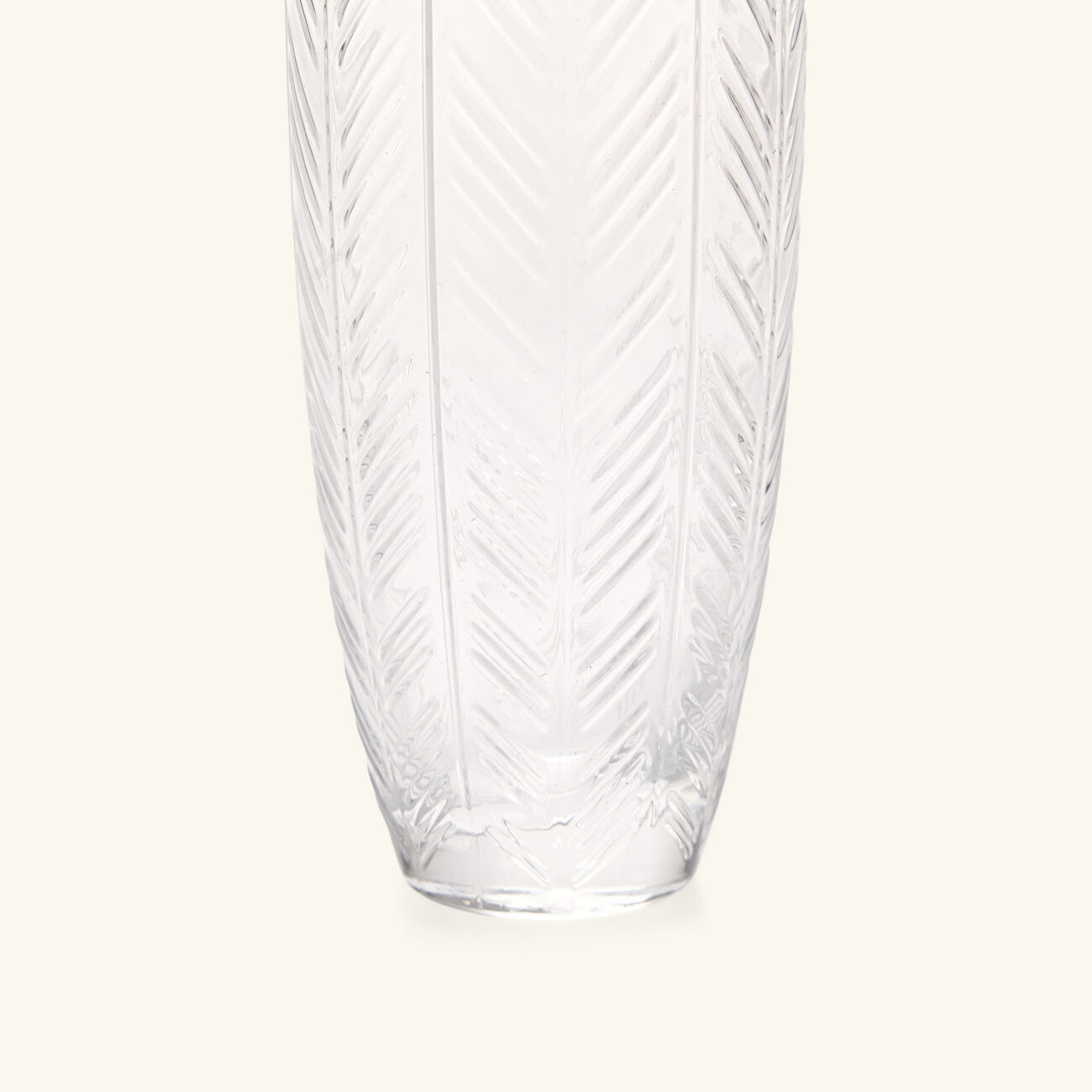 missoni home zig zag champagne glass clear