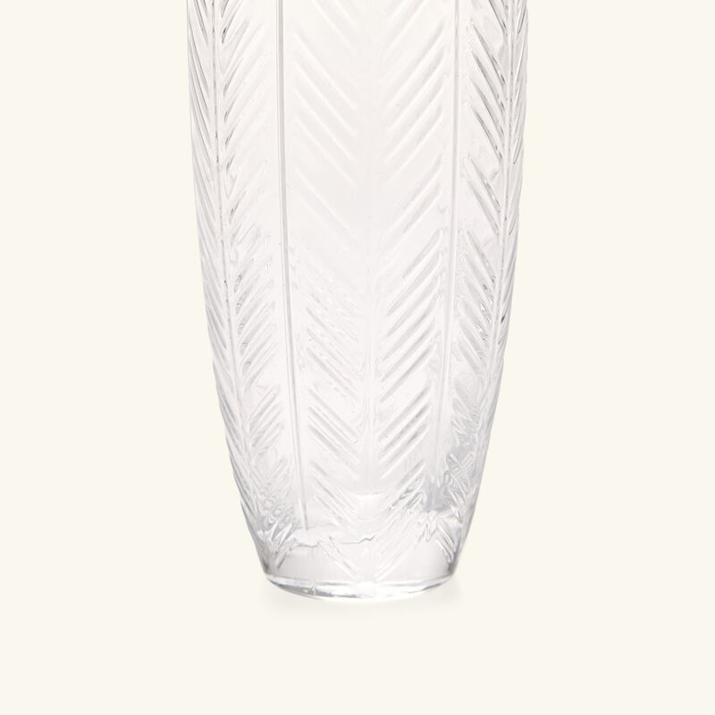missoni home zig zag champagne glass clear