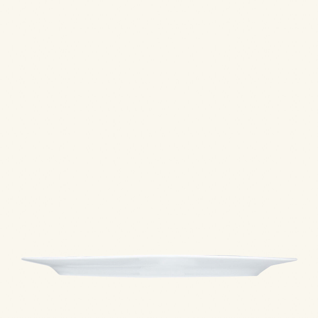 bernardaud ecume serving platter oval white 23cm