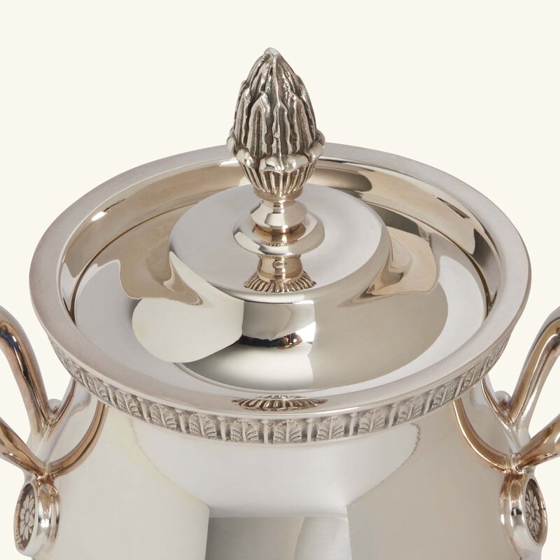Malmaison Sugar Bowl Silver Plated christofle malmaison sugar bowl silver plated
