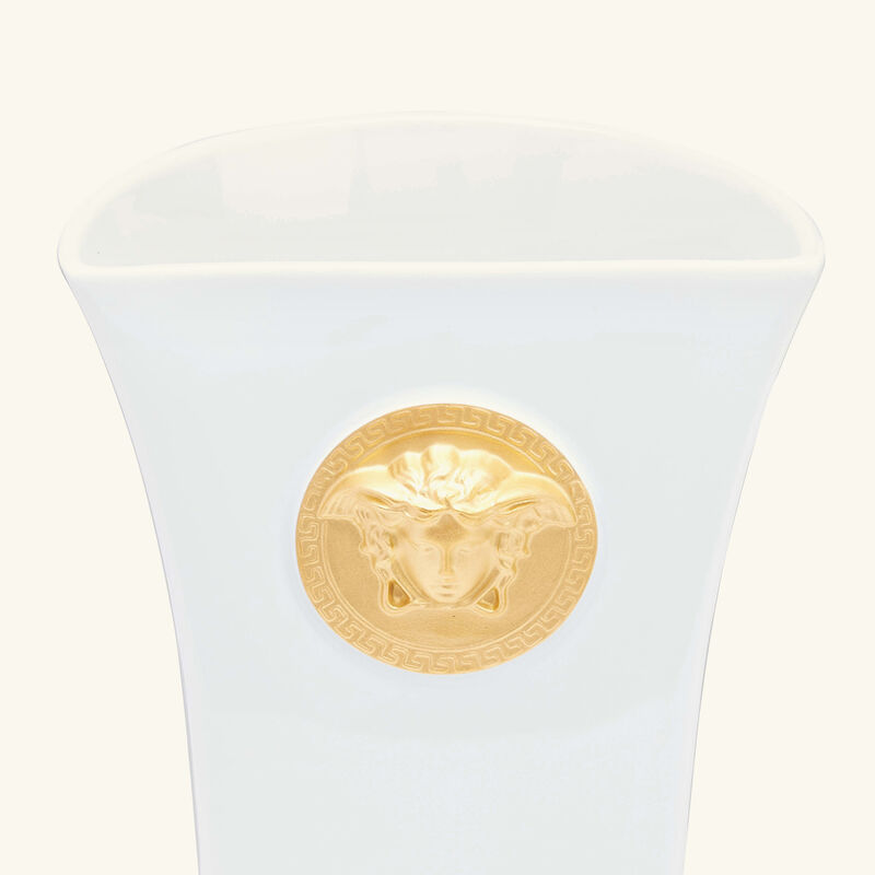 Medusa Madness Vase Large White versace medusa madness vase large white