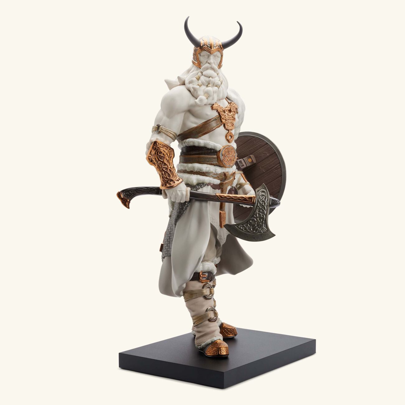 lladro odin sculpture extra large brown