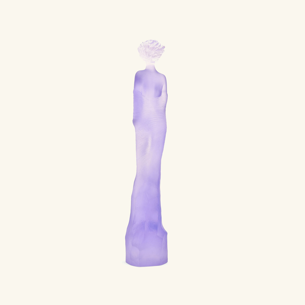 daum galatea sculpture extra large pink