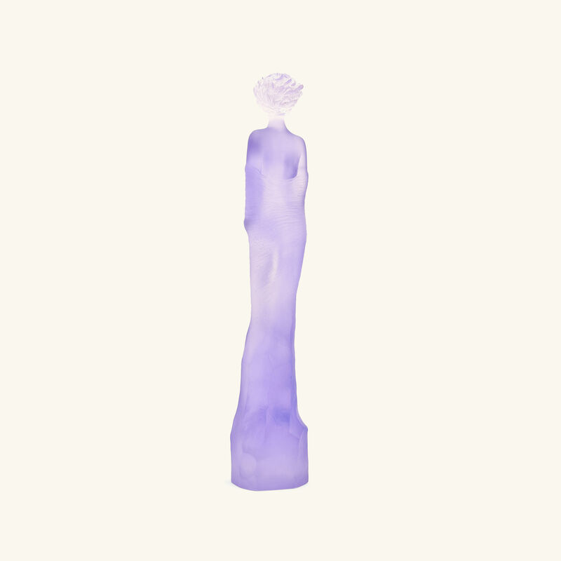 daum galatea sculpture extra large pink