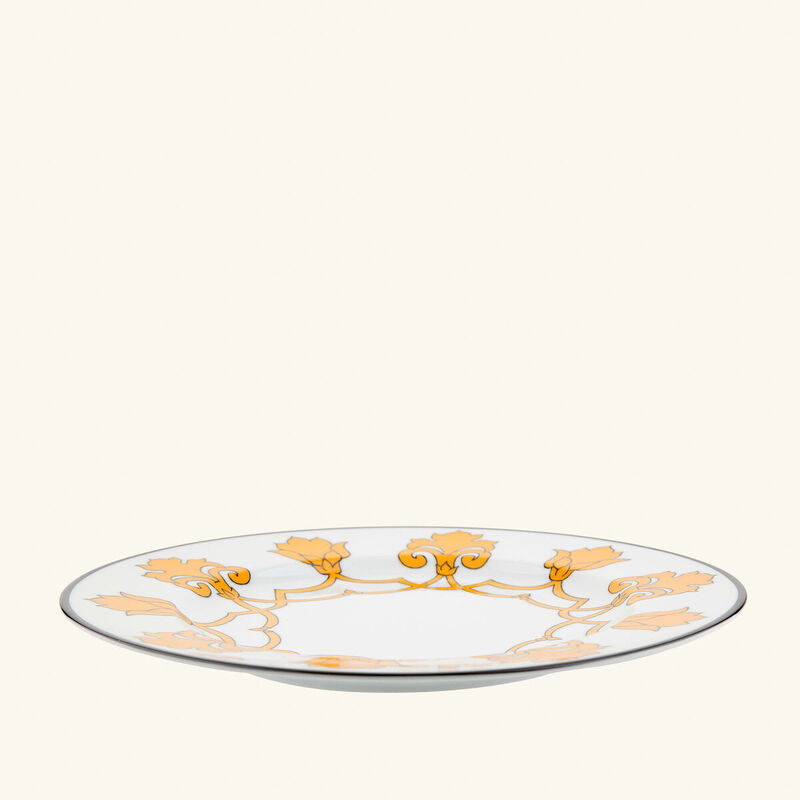 pinto paris jaipur dinner plate round yellow 26cm