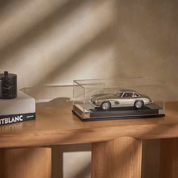 ralph lauren home mercedes benz 300sl gullwing coupe model car medium silver